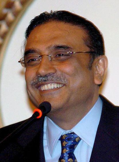 Asif Alif Zardari, líder del Partido Popular de Pakistán y viudo de la ex primer ministro asesinada Benazir Bhutto