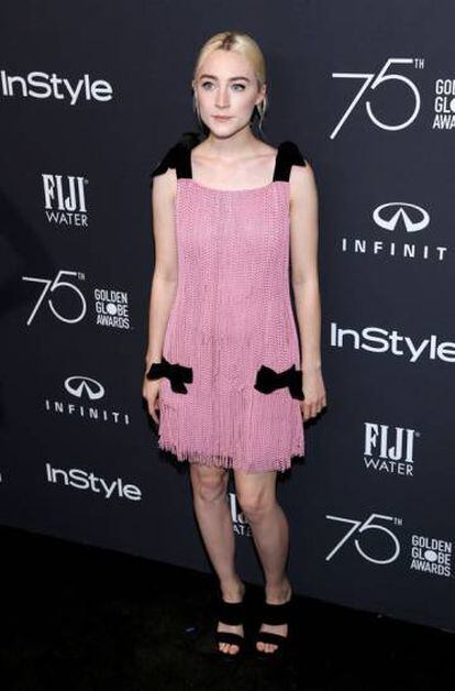 Saoirse Ronan, en Los Ángeles (EE UU), en 2017.