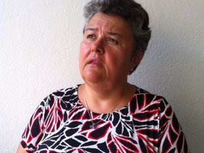 Pilar Vera, presidenta de la Asociaci&oacute;n de afectados.
