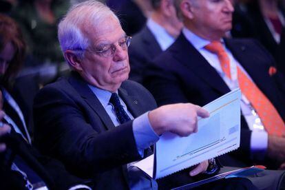Josep Borrell en el Foro Iberoamérica, este viernes en Madrid.