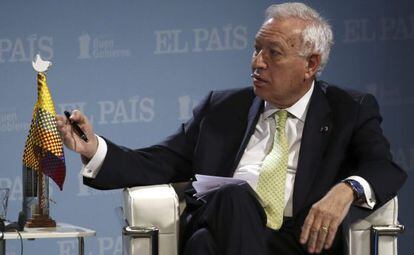 El ministro José Manuel García Margallo, este lunes.