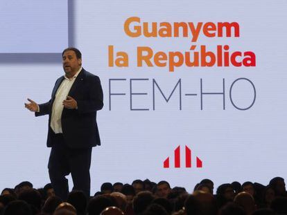 Junqueras, en su intervenci&oacute;n.