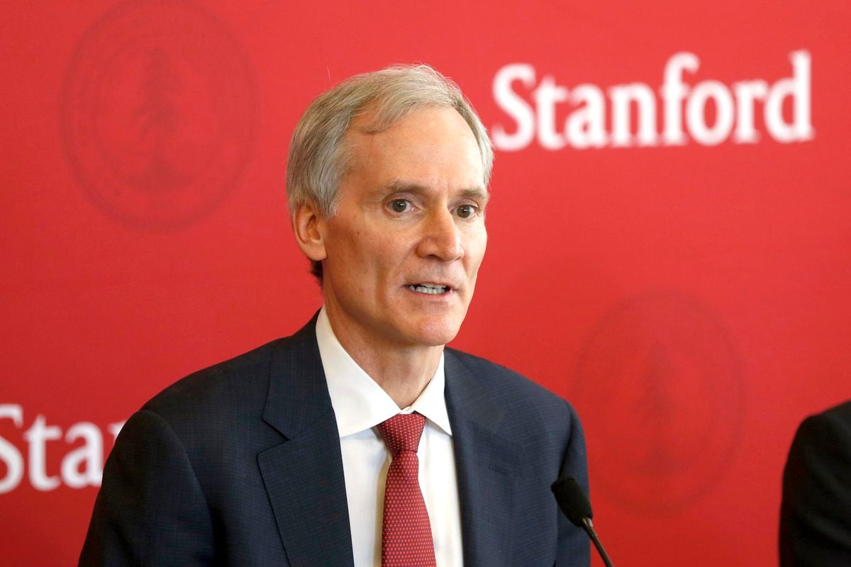 The President Of Stanford University Resigns Due To Failures In His ...