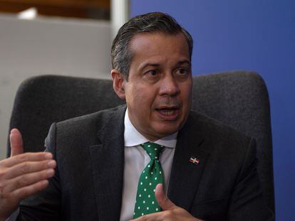 El ministro de Medioambiente de República Dominicana, Orlando Jorge Mera, el 4 de noviembre de 2021.