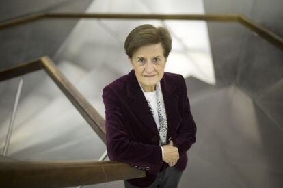 La catedrática de Ética Adela Cortina, retratada en Madrid.