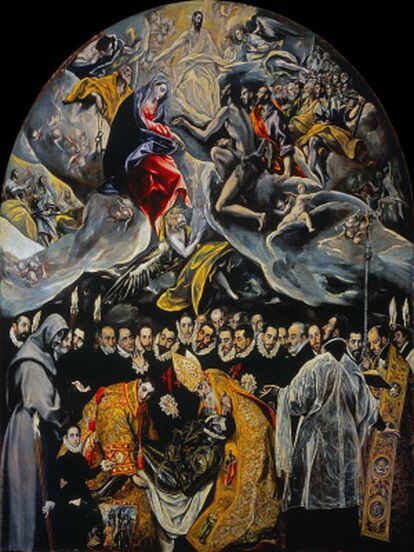 'El entierro del señor de Orgaz', de El Greco, ubicado en la parroquia de Santo Tomé de Toledo.