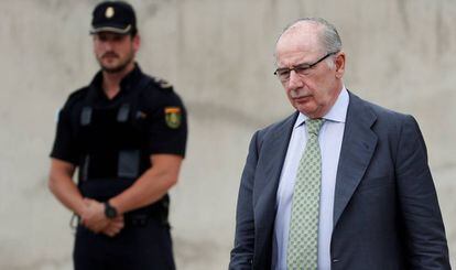 El expresidente de Bankia, Rodrigo Rato, en 2017