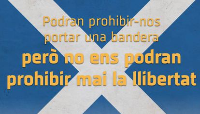 Campanya per promoure la bandera escocesa diumenge.