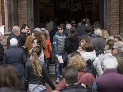 La afluencia a las urnas aumenta sobre todo en las zonas más independentistas