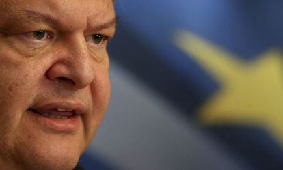 El ministro griego de Finanzas, Evangelos Venizelos.