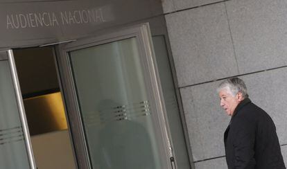 El expresidente de la patronal madrileña CEIM y exconsejero de Caja Madrid Arturo Fernández, a su llegada la Audiencia Nacional el pasado miércoles.