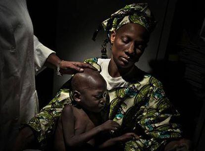 Kassi Keita, de 3 años de edad, llevaba enfermo 18 meses antes de que se le diagnosticase el sida