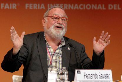 El escritor espa&ntilde;ol Fernando Savater.