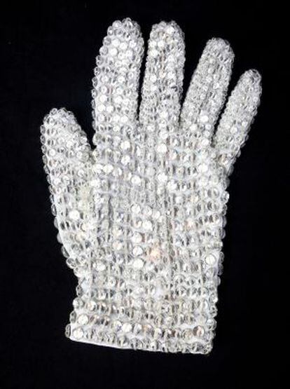 El guante de Swarovsky de Michael Jackson.
