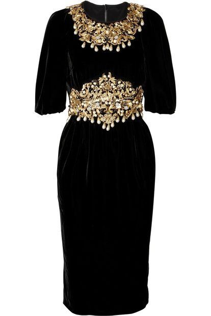 Este es el vestido que pudimos ver en la pasarela de Dolce & Gabbana. Su precio es de 8.750 euros.