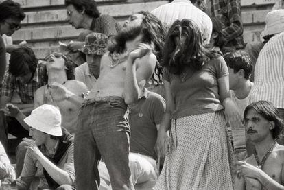 Imagen del Festival de la Cochambre, celebrado en Burgos en 1975.