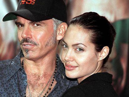 Angelina Jolie y Billy Bob Thornton en Los &Aacute;ngeles, en 2001. 