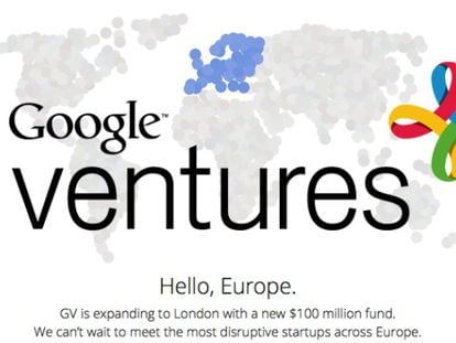 Google Ventures llega a Europa con 100 millones de dólares listos para invertir