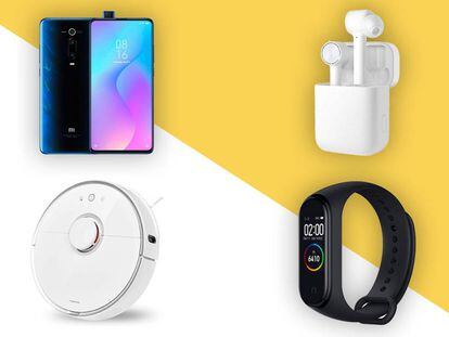 Descuentos en móviles, auriculares, robots aspiradores, pulseras de actividad y otros 'gadgets' de Xiaomi.