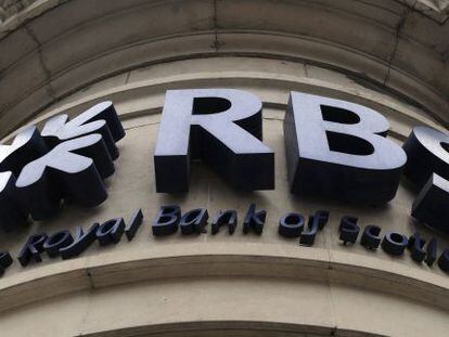 Una sucursal del Royal Bank of Scotland (RBS) en el centro de Londres