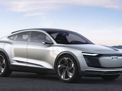 Modelo de Audi Sportback e-tron