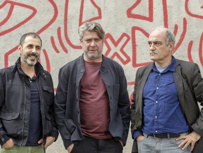 Llu&iacute;s Villanueva, Pere Arquillu&eacute; y Francesc Orella, protagonistas de Art.