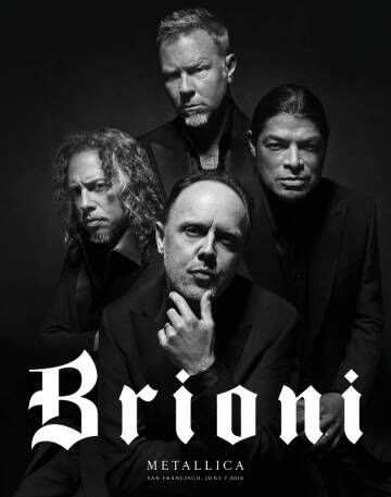 El grupo ha protagonizado este año la campaña de la firma italiana Brioni.
