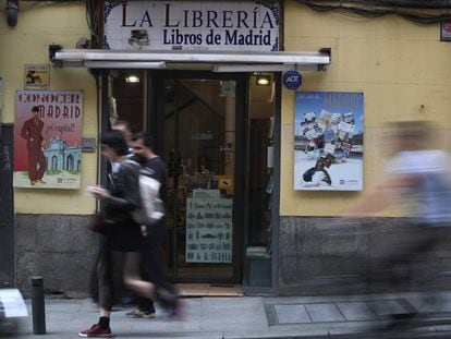 La Librería, en el centro de Madrid, es un establecimiento especializado en obras sobre la ciudad. 