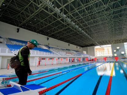 Centro acuático Arena Aquatic de  Jayapura, la capital de la provincia indonesia de Papúa, construido por  Fluidra.