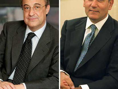 Florentino Pérez e Ignacio Sánchez Galán.