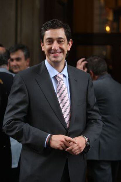 Antonio Gallego, diputado del Partido Popular, en una imagen en el Congreso.
