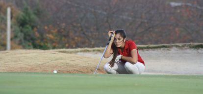 La golfista Natalia Asensio.