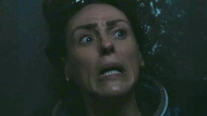La detective Amy Silva (Suranne Jones), en un momento especialmente angustioso del último capítulo.