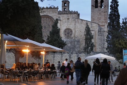 El monestir de Sant Cugat del Vallès.