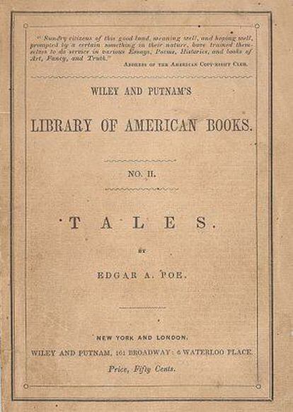 Cuentos, de Poe, edición de 1845.