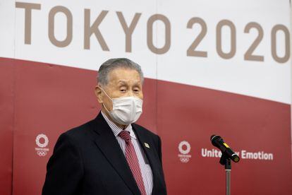 Yoshiro Mori, organizador de los Juegos de Tokio 2020.