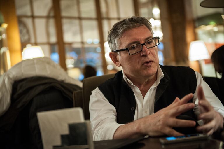 El filósofo Michel Onfray, en febrero de 2018.