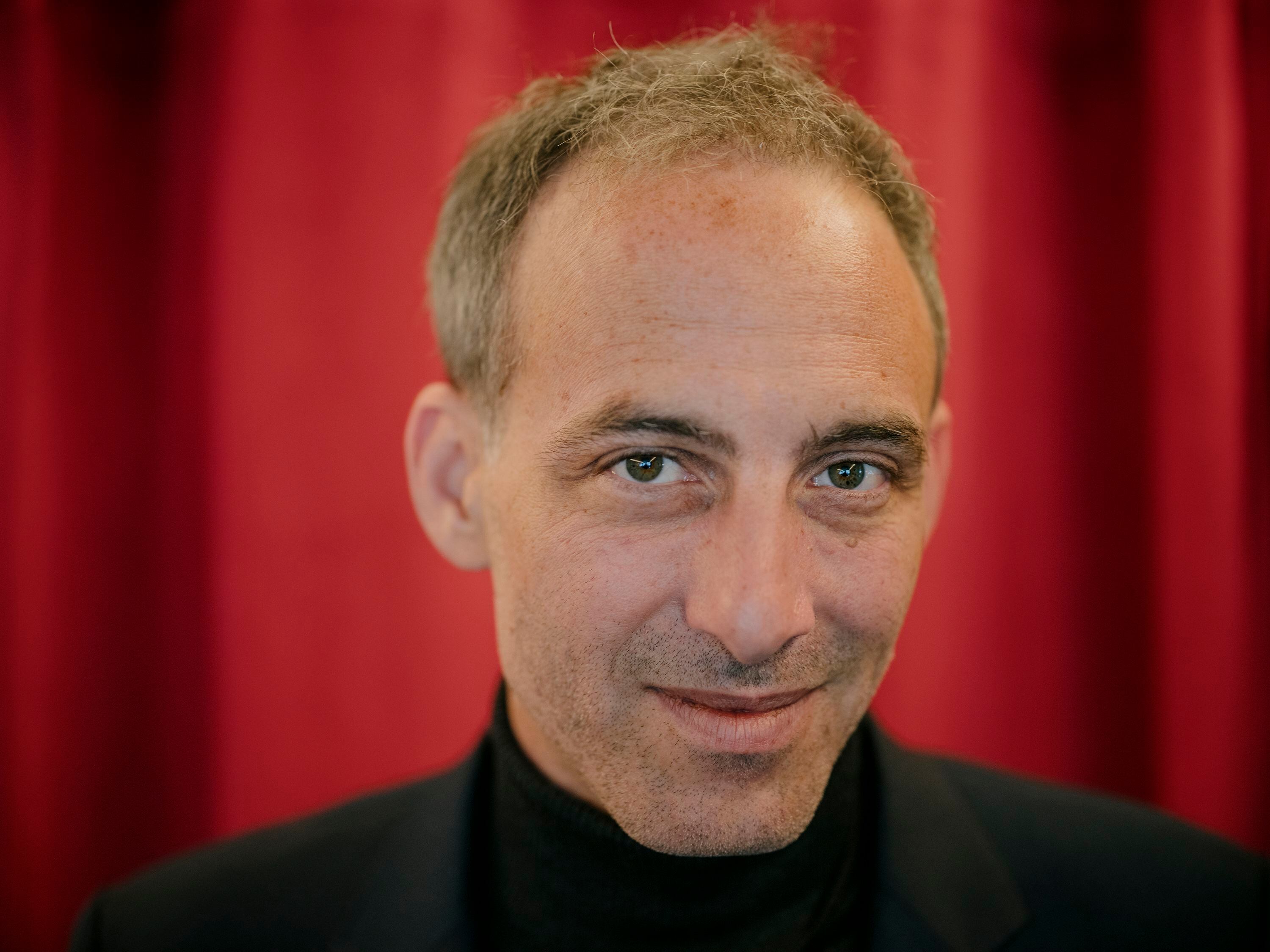 O ensaísta e candidato Raphaël Glucksmann, em Paris no dia 28 de maio. 