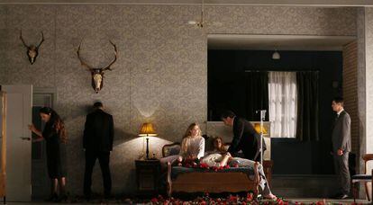 Escena final de 'Pelléas et Mélisande'.