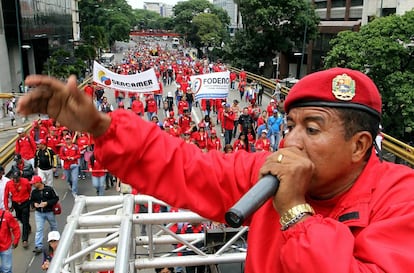 Concentraci&oacute;n oficialista en apoyo al Gobierno de Nicol&aacute;s Maduro.