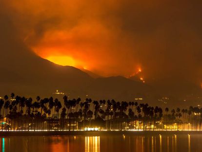 Incendio en California del pasado diembre. 