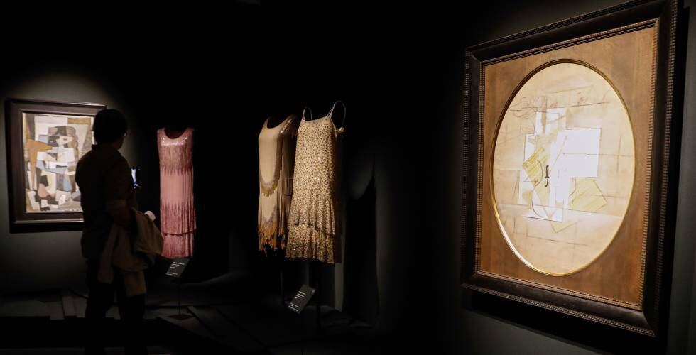 Vista de la exposición Picasso/Chanel, hasta el próximo 15 de enero en el Museo Thyssen Bornemisza.