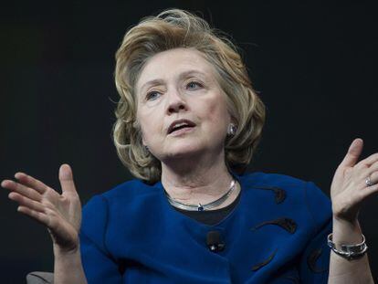 Hillary Clinton, en abril de 2014