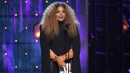 Janet Jackson el pasado mes de marzo en Nueva York. 