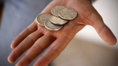 Pesetas de 100 pesetas de plata de 1966.