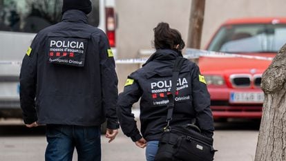 Agentes de los Mossos d'Esquadra en una imagen de archivo.