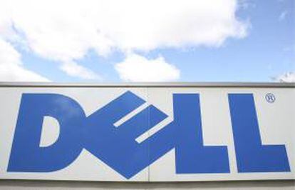 Imagen de archivo del logotipo de la entrada de la empres tecnológica Dell. EFE/Archivo
