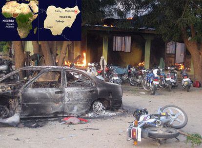 La ciudad de Maiduguri, en el Estado de Borno, ha sido escenario de combates entre militares y milicianos.