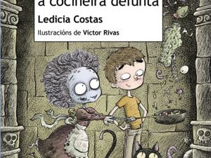 Portada de 'Escarlatina, a cociñeira defunta', de Ledicia Costas.