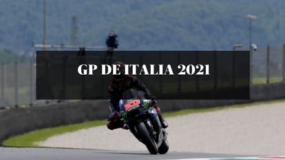 Fabio Quartararo en la sesión de clasificación del sábado en el circuito de Mugello.